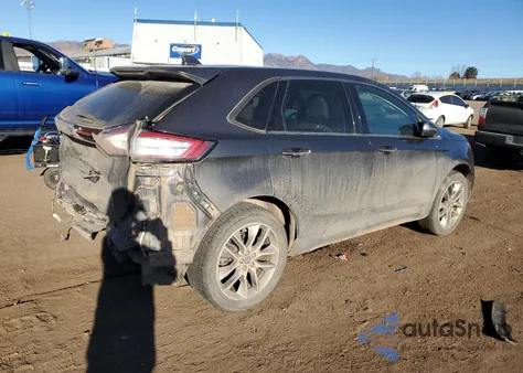 2015 Ford Edge Titanium from USA, damaged, VIN 2FMTK3K87FBB25107